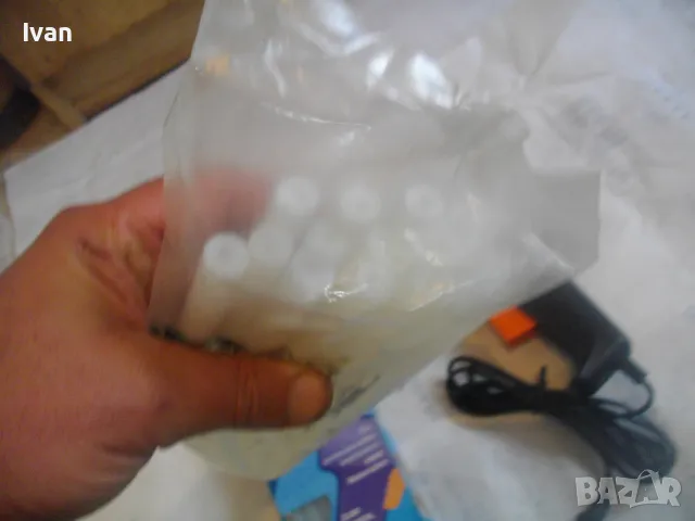 30W MEISTER CRAFT НЕМСКИ ЕЛЕКТРИЧЕСКИ ПИСТОЛЕТ ТОПЛО ЛЕПЕНЕ СИЛИКОН С 2 ПАКЕТА НЕМСКИ ПРЪЧКИ СИЛИКОН, снимка 5 - Други инструменти - 48603971