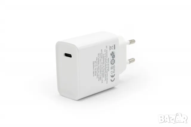 Technaxx 20W USB Type-C бързо зарядно устройство TX-196, снимка 2 - Оригинални зарядни - 48474431