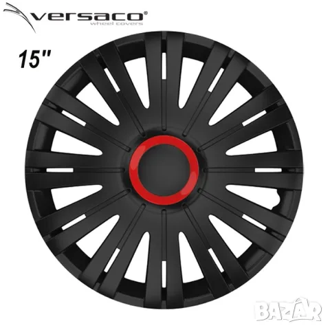 Тасове за джанти 15'' Versaco Activ RR Black, снимка 2 - Аксесоари и консумативи - 55861736
