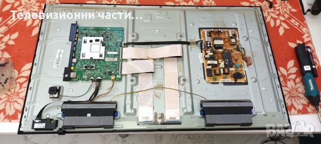 Samsung UE43MU6102K със счупен екран CY-GK043HGEV1H HV430QUB-N4A/BN41-02568B BN94-12007Y/BN44-00806A, снимка 3 - Части и Платки - 52824166