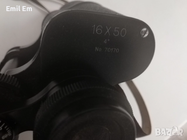 Немски бинокъл" Coron" 16×50, снимка 4 - Други ценни предмети - 52741964
