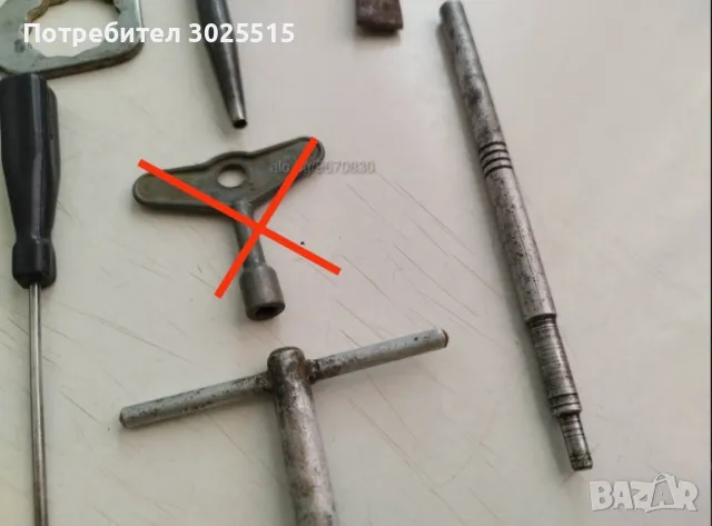 Стари ключове и инструменти , снимка 4 - Ключове - 46712509