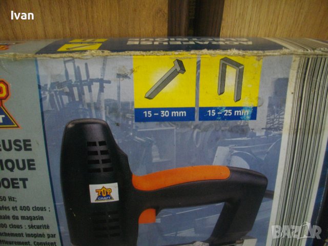 Ел.Такер-Duo-Fast PROFESSIONAL/Нов Einhell 10-16mm/Нов Top Craft 15-30mm/Като Нов Top Craft 15-32mm, снимка 5 - Други инструменти - 40515726