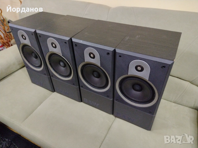 4бр. букшелф тонколони B&W DM610 , снимка 8 - Тонколони - 52040282