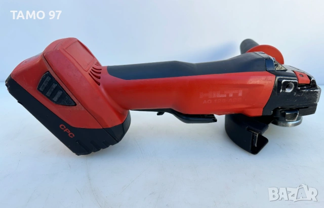 Hilti AG 125-A22 - Безчетков акумулаторен ъглошлайф 2x22V 5.2Ah перфектен!, снимка 6 - Други инструменти - 53134209