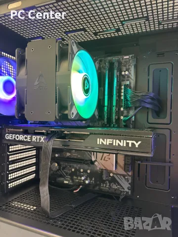 Геймърски компютър AMD Ryzen 7 5800X3D, RTX 5060 Ti 16GB, 32GB ram, снимка 3 - Геймърски - 56074780