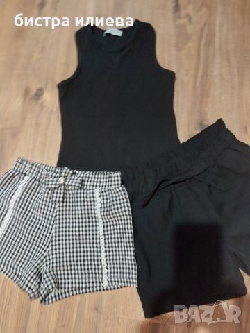 Къси панталони и потник