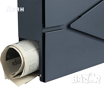 Пощенска кутия с поставка за вестници, ключове  SONGMICS, снимка 3 - Други стоки за дома - 53380039