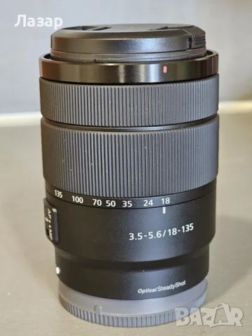 обектив Sony E 18-135mm f/3.5-5.6 OSS – състояние като нов, снимка 4 - Обективи и филтри - 52638463