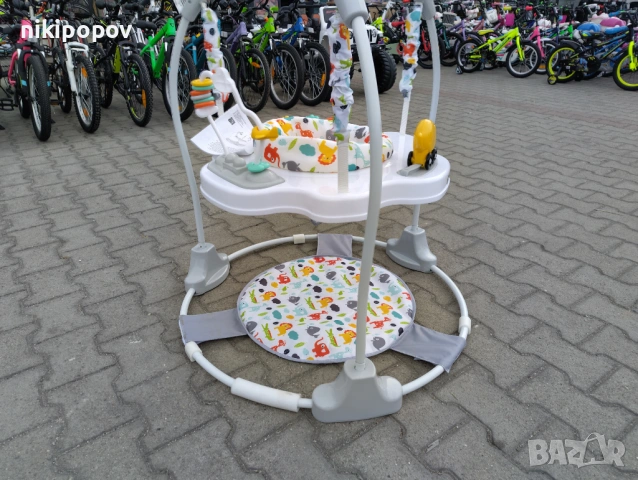 MONI Детско бънджи MAGIC FUN сив, снимка 9 - Проходилки - 53565106