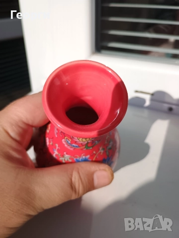 Керамична ваза-32, снимка 2 - Антикварни и старинни предмети - 52688986