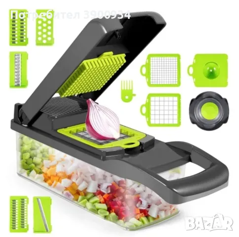 Кухненско ренде за плодове и зеленчуци 14 в 1, снимка 2 - Други стоки за дома - 47552014