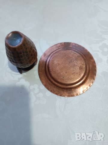 Делва с поставка медни ръчна изработка , снимка 9 - Антикварни и старинни предмети - 39553800