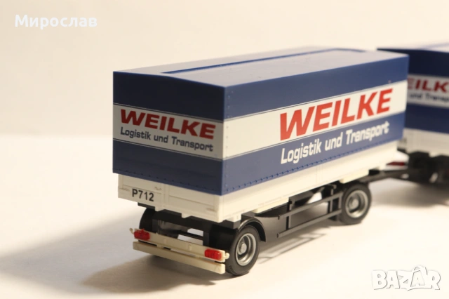 AWM H0 1/87 MAN TIR ВЛЕКАЧ КАМИОН МОДЕЛ КОЛИЧКА, снимка 8 - Колекции - 53385312