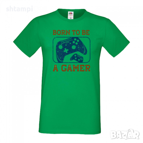 Мъжка тениска Born To Be A Gamer, снимка 5 - Тениски - 36193102