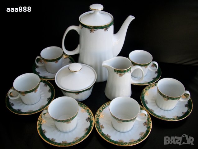 Луксозен сервиз за кафе EPIAG D.F.  Карловарски порцелан Бохемия