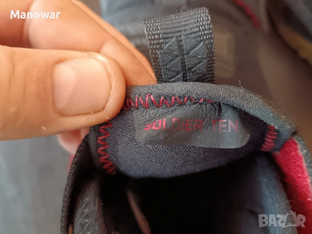 Nike LeBron Zoom Soldier 10 Black University Red, снимка 10 - Маратонки - 53367532