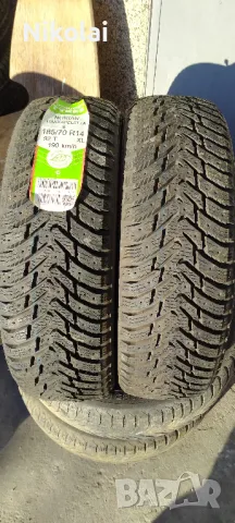 2бр нови гуми 185/70R14 Nokian, снимка 1 - Гуми и джанти - 48407013