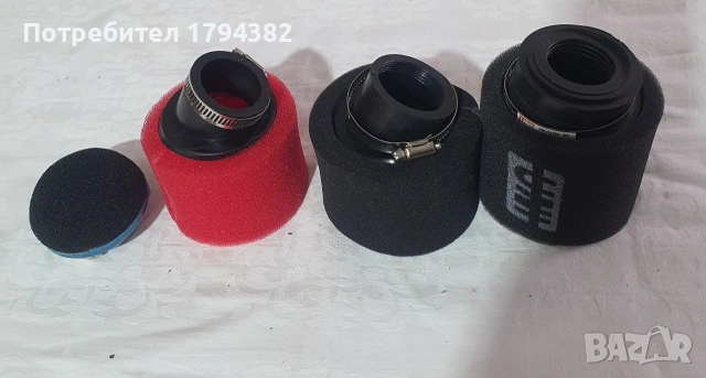Спортни филтри UNI от50сс до 250сс 3 paзмера., снимка 3 - Мотоциклети и мототехника - 52902313