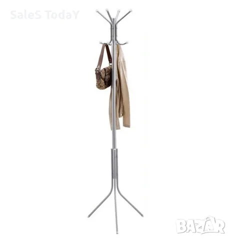 Метална стойка за дрехи, закачалка за коридор