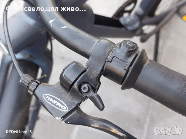 28 цола алуминиев електрически велосипед колело 36 волта за ремонт или части за контролер и батерия, снимка 2 - Велосипеди - 51536939