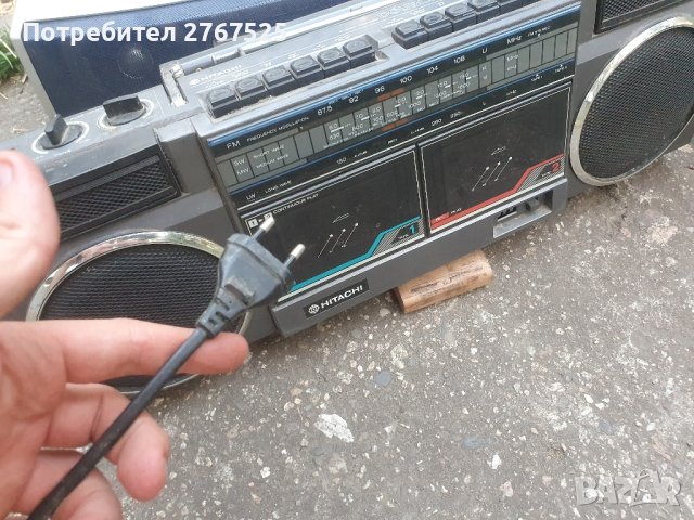 Стари ретро касетофони радиа Hitachi Sharp Panasonic, снимка 5 - Радиокасетофони, транзистори - 41887943