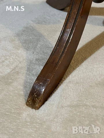 Махагонова маса Англия, снимка 3 - Антикварни и старинни предмети - 52848346