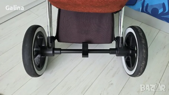 бебешка количка Cybex Priam platinum lux , снимка 6 - Детски колички - 56087453