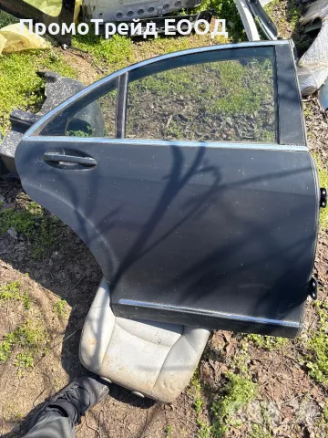 Задна дясна синя врата Мерцедес  Mercedes S class W221