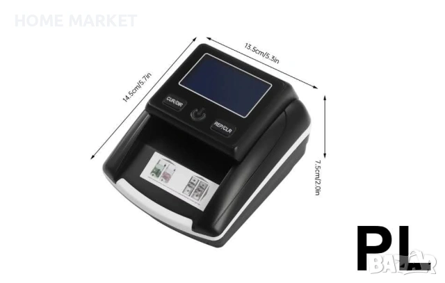 Автоматичен детектор за фалшиви банкноти ЕВРО и ДОЛАРИ/ED-AVTDFP2026  , снимка 8 - Друга електроника - 53305566