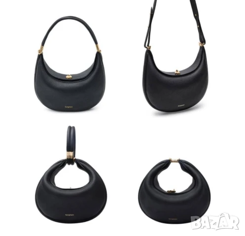 чанта от естествена кожа polene, снимка 6 - Чанти - 50746012