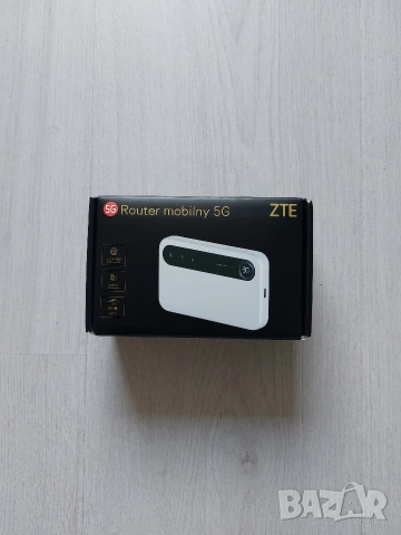 ZTE U50 5G Мобилен рутер (MiFi) с Wi-Fi 6 и 4500mAh батерия