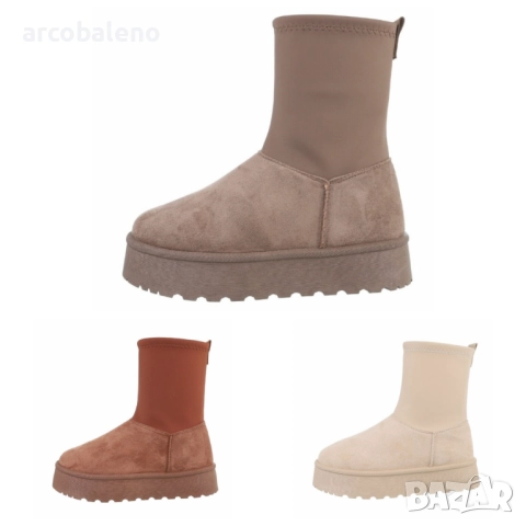 Зимни дамски боти, 3цвята 