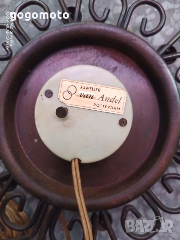 Limited Editions, рядък холандски Стар винтидж античен стенен часовник на 220 волта, снимка 13 - Антикварни и старинни предмети - 36077823