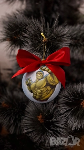 Коледна украса / топка Хълк Hulk 