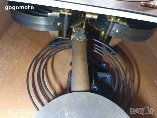 Стар винтидж античен стенен часовник, снимка 9 - Антикварни и старинни предмети - 36206088