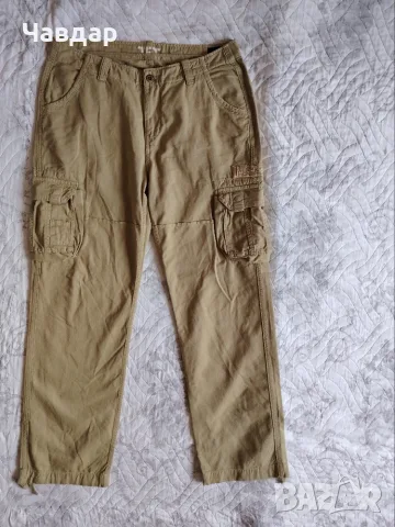 ALPHA INDUSTRIES - мъжки карго панталон, размер 36/XL, снимка 8 - Панталони - 55844429