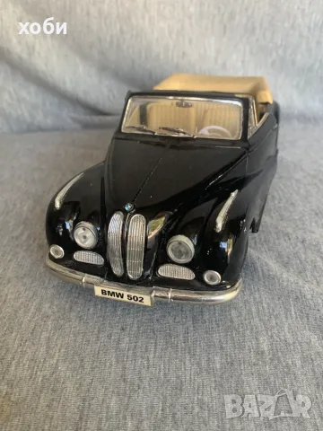 количка  BMW 502 Cabriolet (1955 г.) в мащаб 1:18  Maistо