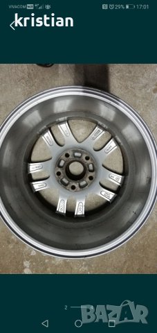 джанти 16ки за бмв bmw et40 5по 120, снимка 2 - Гуми и джанти - 42192257