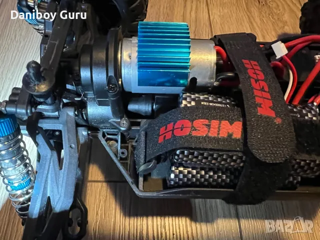 RC Високоскоростна 1:10 Hosim RC Monster Truck 48+ KMH 4X4 Off-Road RC , снимка 11 - Коли, камиони, мотори, писти - 49595606