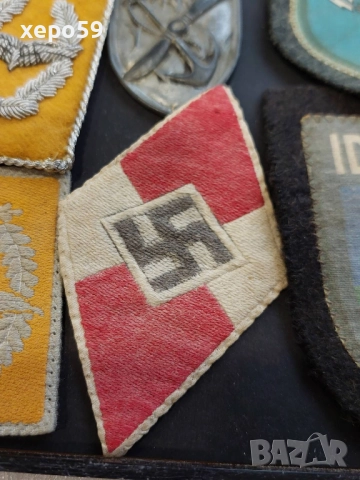 WW2-немски военни пагони,петлици,знаци нашивки, снимка 6 - Антикварни и старинни предмети - 52517037