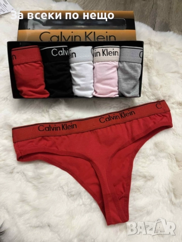 Victoria’s Secret🔥Tommy Hilfiger🔥Calvin Klein🔥Комплект 5 Броя Бельо Код VF48, снимка 4 - Бельо - 51573819
