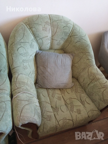 холова гарнитура , снимка 5 - Дивани и мека мебел - 52678666