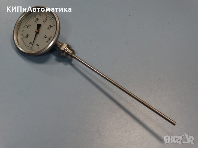 биметален термометър JUMO ф100mm, 0-300°C
