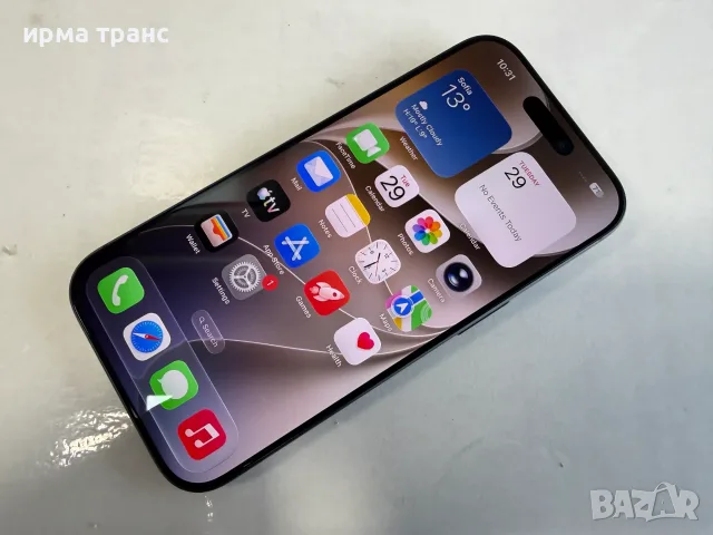 iPhone 17 Pro 256gb 100% батерия.Гаранция, снимка 2 - Apple iPhone - 56266706