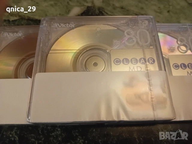 Victor /JVC/ Clear 80 минидиск, снимка 2 - Декове - 52695766