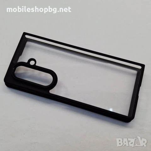 Samsung Galaxy Z Fold 7 гръб акрилен прозрачен чернарамка, снимка 3 - Калъфи, кейсове - 53509521
