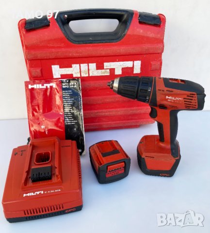 Hilti SFC 14-A - Акумулаторен винтоверт 2x14.4V 3.3Ah, снимка 1