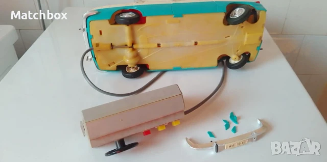 Стара играчка WARTBURG 353 DDR GDR PIKO ANKER 1/15, снимка 8 - Колекции - 50927447