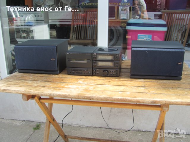 мини аудио система JVC, снимка 4 - Аудиосистеми - 41025685